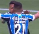 El primer golazo de Pinares en Gremio: ¡la clavó al ángulo!
