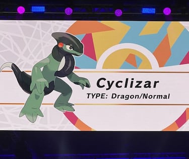 Así es Cyclizar, el nuevo Pokémon Dragón protagonista del nuevo tráiler de Pokémon Escarlata y Púrpura