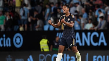 Jude Bellingham celebra un gol