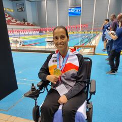 Teresa Perales, oro en 50 braza de las Series Mundiales de Singapur