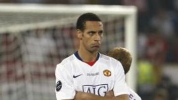 Ferdinand castigado con cuatro partidos de sanción por "conducta violenta"