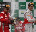 La prensa destaca el triplete de Vettel y se rinde a Alonso