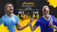 Manchester City FC vs. Chelsea FC: horario, TV, estadísticas, clasificación y pronósticos