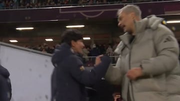 El gesto macarra del seleccionador alemán con Sonia Bermúdez