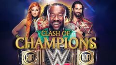 Cartel promocional de Clash of Champions.