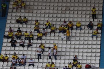 Cerca de 10 mil hinchas acompañaron a la Selección Colombia en su partido ante Argentina por la fecha ocho de las Eliminatorias Sudamericanas.