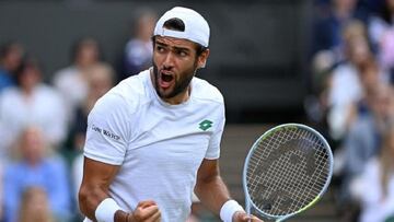 Berrettini, baja en Roland Garros