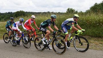 Fuga de la etapa 1 en el Tour de Francia 2021.