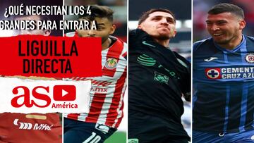 ¿Qué necesitan los ‘Cuatro Grandes’ para entrar a Liguilla directa?