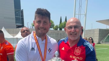 Carlos Ferrero, el entrenador campeón de España de centros penitenciarios