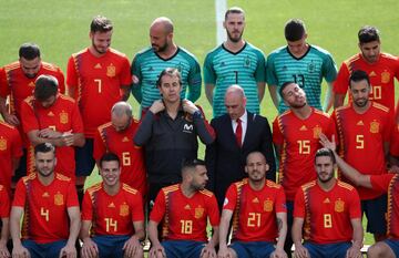 Foto oficial de la Selección Española. 