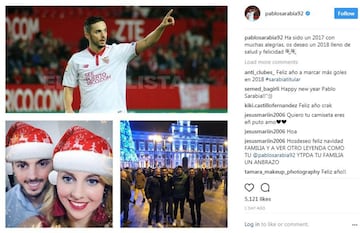 Los mensajes y las felicitaciones por Año Nuevo de los futbolistas