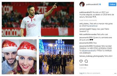 Los mensajes y las felicitaciones por Año Nuevo de los futbolistas