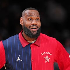 Why isn’t LeBron James playing against the Warriors today, 22 Feb.?