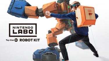 Nintendo Labo Robot proviene de un juego cancelado de Wii U