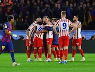 03/03/26 PARTIDO COPA DEL REY SEMIFINAL VUELTA
BARCELONA - ATLETICO DE MADRID
FIN DE PARTIDO CELEBRACION ALEGRIA CLASIFICACION