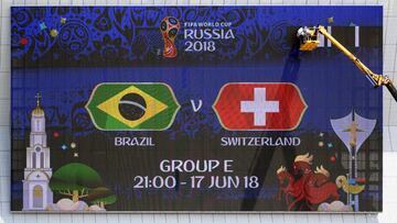 El Brasil vs Suiza de la jornada 1 del Mundial 2018 ser&aacute; este domingo 17 de junio a las 13:00 horas.