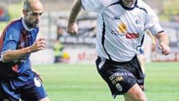 <b>CARGADO. </b>Javi de Pedro se entrenó a menor ritmo que sus compañeros.