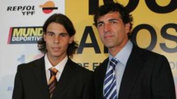 Rafael y Miguel Ángel Nadal.