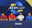 El optimismo de Garín de cara al debut en la ATP Cup en Australia