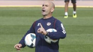 Paco, en la Ciudad Deportiva.