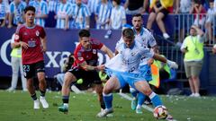Momento del Málaga-Celta Fortuna de la semana pasada