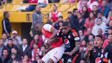 Santa Fe 0 - 0 América: El punto le sirve más a los escarlatas que se alejan del descenso