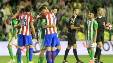 Resumen y goles del Betis-Atlético de la Liga Santander