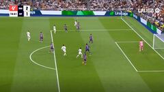 Que la registren ya con su nombre: Vinicius da una de las asistencias de la Liga en el 2-1