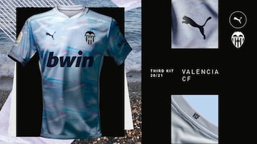 As¨ª son las nuevas equipaciones del Valencia para la 20-21