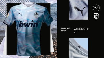 Así son las nuevas equipaciones del Valencia para la 20-21