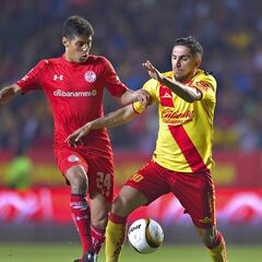 El duelo de Morelia y Toluca de cuartos de final en imágenes