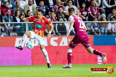 En un a?o con el equipo, ha jugado 45 partidos con Herediano, marcando dos goles.