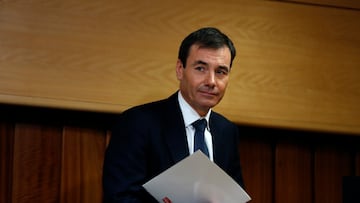 DVD 704 (16-12-14) Tomas Gomez, en la Junta de Portavoces de la Asamblea de Madrid. © Samuel Sanchez