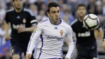 <b>FELIZ. </b>Adrián Colunga se sintió muy a gusto en el Zaragoza y desea volver.