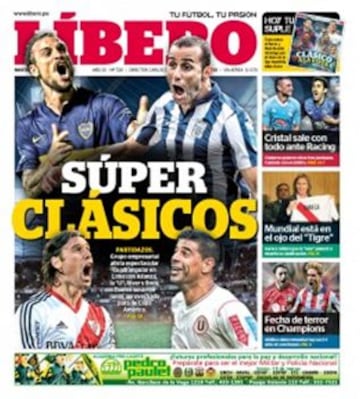 Portadas de la prensa deportiva