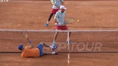 Sensacional golpe de Cabal en la victoria contra los Bryan