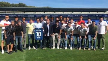 Despedida de Camacho del Huesca