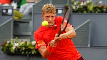 Martín Landaluce, en el Mutua Madrid Open.