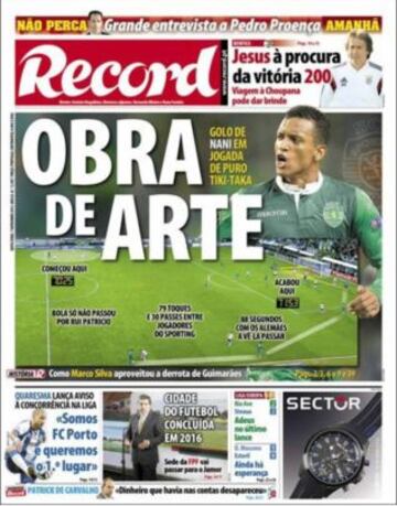 Portadas de la prensa deportiva