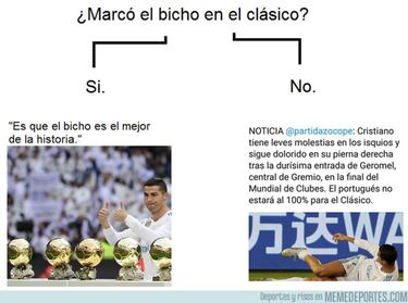 Los mejores memes del Clásico