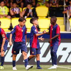 Los niños del Barça asustan