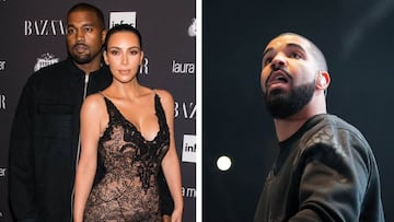 Kim Kardashian arremete contra Drake por amenazar a Kanye West y su familia