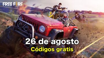 Códigos Free Fire de hoy 26 de agosto de 2021; todas las recompensas gratis