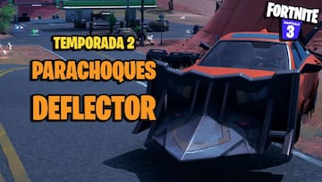 Parachoques Deflector en Fortnite: dónde encontrarlo y cómo usarlo