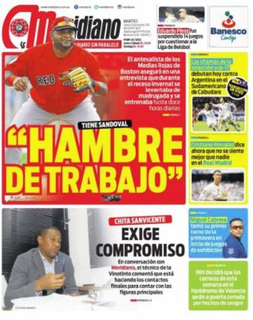 Portadas de la prensa mundial