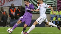 El Madrid fue en serio y James puso tres asistencias