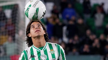 Diego Lainez.  EFE