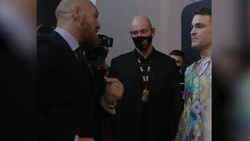McGregor's surprising reaction to Poirier after UFC 257