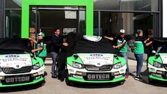 Así fue la presentación del equipo Skoda para el RallyMobil